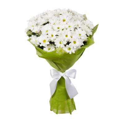 Пышный букет из хризантем – элегантность в каждом лепестке Красноярск Красноярский край